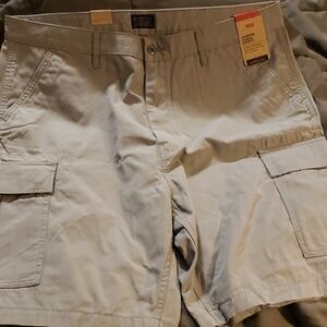 Levi's Men's Gray Cargo Shorts